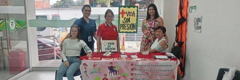 UDES Cúcuta promueve la salud cardiovascular en funcionarios de la Alcaldía de Los Patios