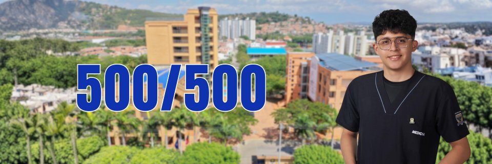El mejor puntaje del ICFES inicia su formaci&oacute;n acad&eacute;mica en el Programa de Medicina en la UDES C&uacute;cuta