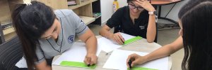 Estudiantes UDES aprenden el sistema braille para fomentar la inclusión desde las aulas  