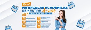 Fechas de apertura de Matrículas A-2026: Revisa tus fechas límite
