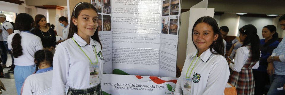 Niños y jóvenes del proyecto ‘Ondas’ presentaron sus proyectos de investigación en la UDES