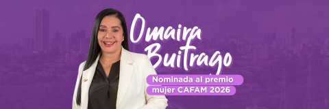 Omaira Nelly Buitrago Bohórquez es elegida como Mujer Cafam Santander 2026
