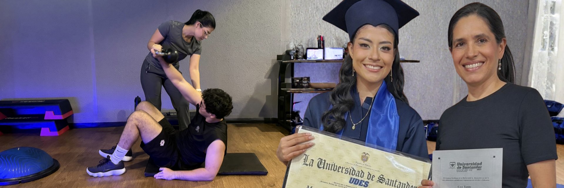 Programa de Fisioterapia de la UDES Cúcuta destacó a graduada por lograr mérito Cum Laude