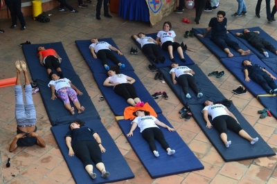 Deporte, conocimiento y relajación en la celebración Internacional de la  Fisioterapia