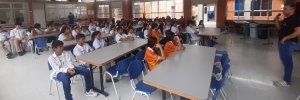 Jóvenes de Piedecuesta realizaron jornada de recolección de residuos posconsumo en alianza con la UDES