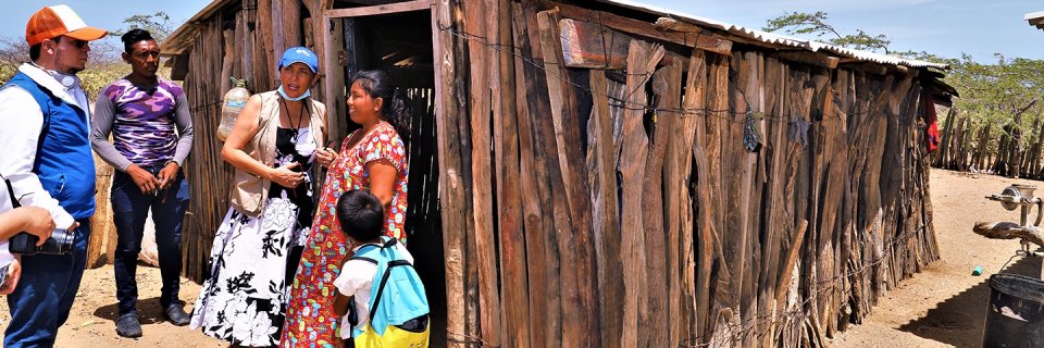 Indígenas de la alta Guajira contarán con viviendas y cuarto frío nuevo gracias a la UDES