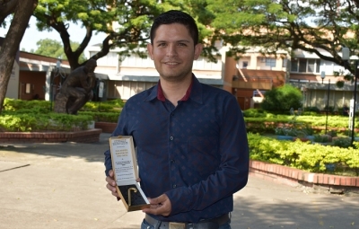 Galardonado con “Bastón de Oro 2018” en el municipio de Los Patios