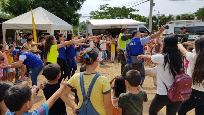 SEMANVI celebró el Día del Niño en el barrio Crispín Durán