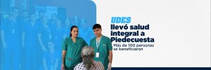 Cerca de 100 habitantes de Piedecuesta recibieron atenci&oacute;n gratuita en salud gracias a la UDES y la Alcald&iacute;a