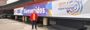 Profesor Walter Pardav&eacute; Livia de Ingenier&iacute;a Ambiental UDES present&oacute; ponencia poster en feria digital del II Congreso de Aprendizaje Experiencial