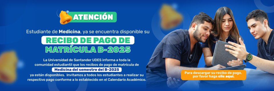 ¡Atención Estudiantes de Medicina! Matrícula B-2025 Disponible