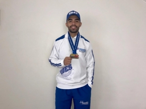 Estudiante de la UDES gana oro en los nacionales y un cupo al mundial de Universidades en Nápoles