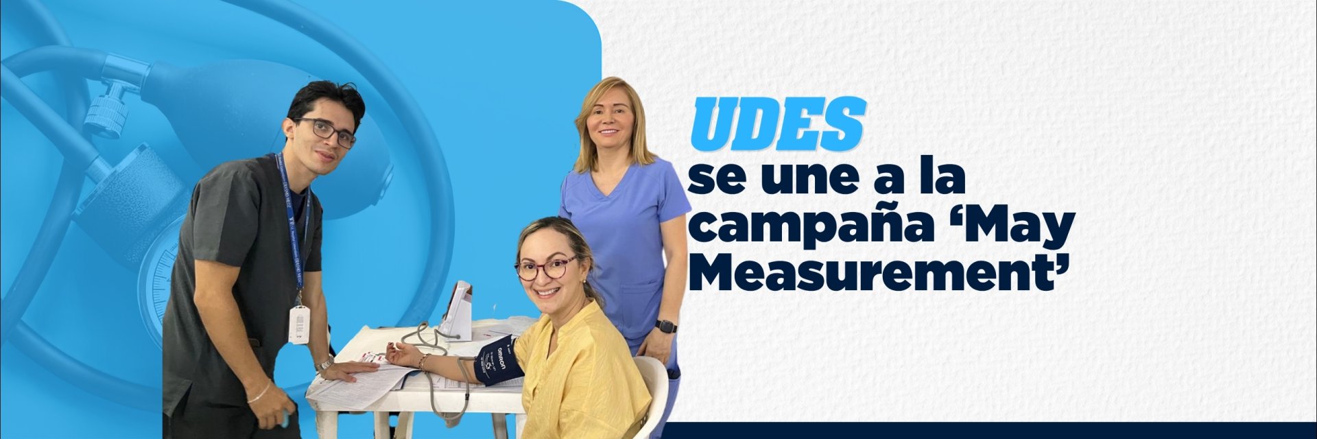 La UDES se une a la campaña mundial de detección de hipertensión 'May Measurement Month 2026'