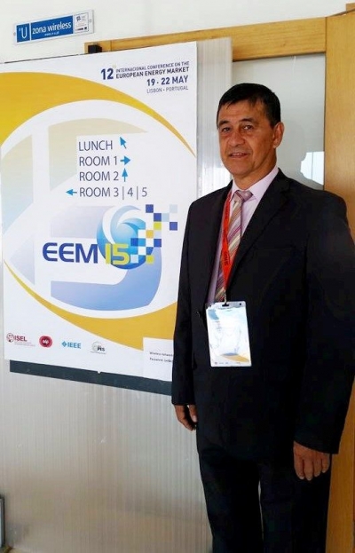 Director de la Maestría en Sistemas Energéticos Avanzados, presentó importantes ponencias en Lisboa, Portugal