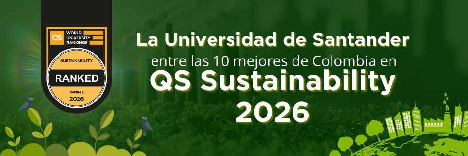 UDES, entre las 10 universidades más sostenibles de Colombia, según el Ranking QS 2026