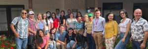 Estudiantes de Comunicación Social UDES participaron en el Diálogo Social por la Paz realizado en Piedecuesta