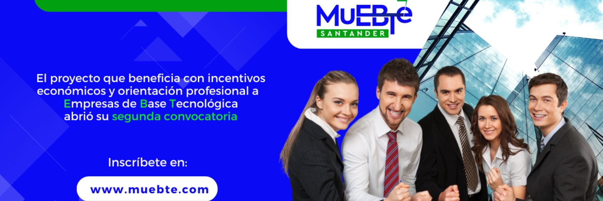 Proyecto MuEBTe Santander anuncia nueva convocatoria para emprendedores de la región