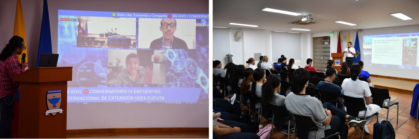 UDES Cúcuta reunió experiencias de responsabilidad social y sostenibilidad en el IV Encuentro Internacional de Extensión