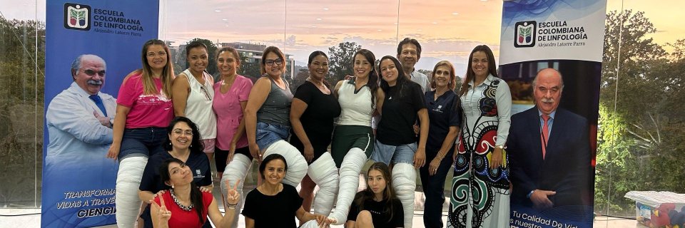 UDES y Escuela Colombiana de Linfología certifican a profesionales en tratamiento del linfedema