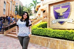 Estudiante de la UDES seleccionada por Colciencias como joven investigadora