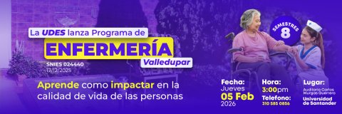 La UDES lanza programa de Enfermería en Valledupar