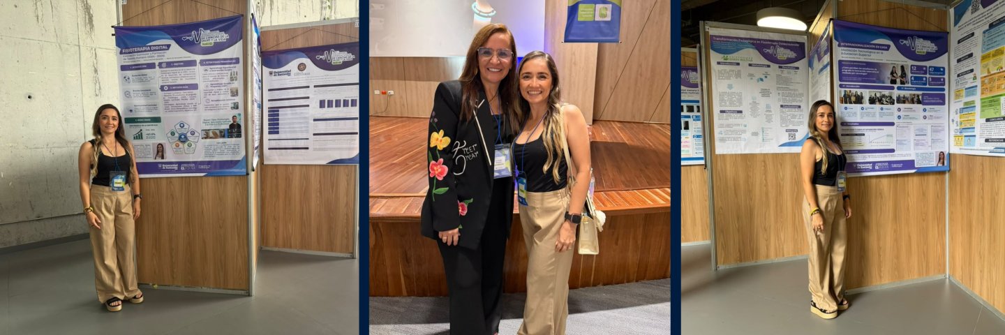 Programa de Fisioterapia de la UDES Cúcuta presentó dos investigaciones en V Encuentro Internacional de Ciencias de la Salud
