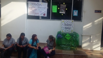 Estudiantes de la UDES lideran campaña para apoyar a la comunidad de Atánquez