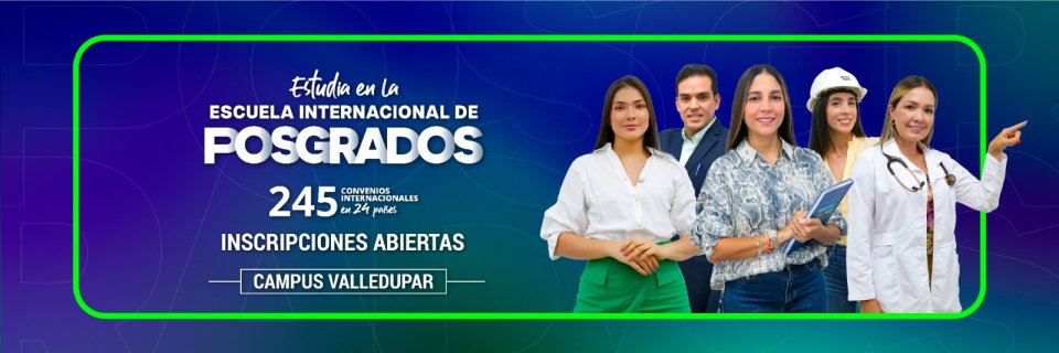 La UDES abre tres nuevas maestrías en Valledupar