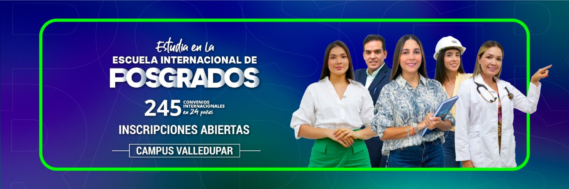 La UDES abre tres nuevas maestrías en Valledupar