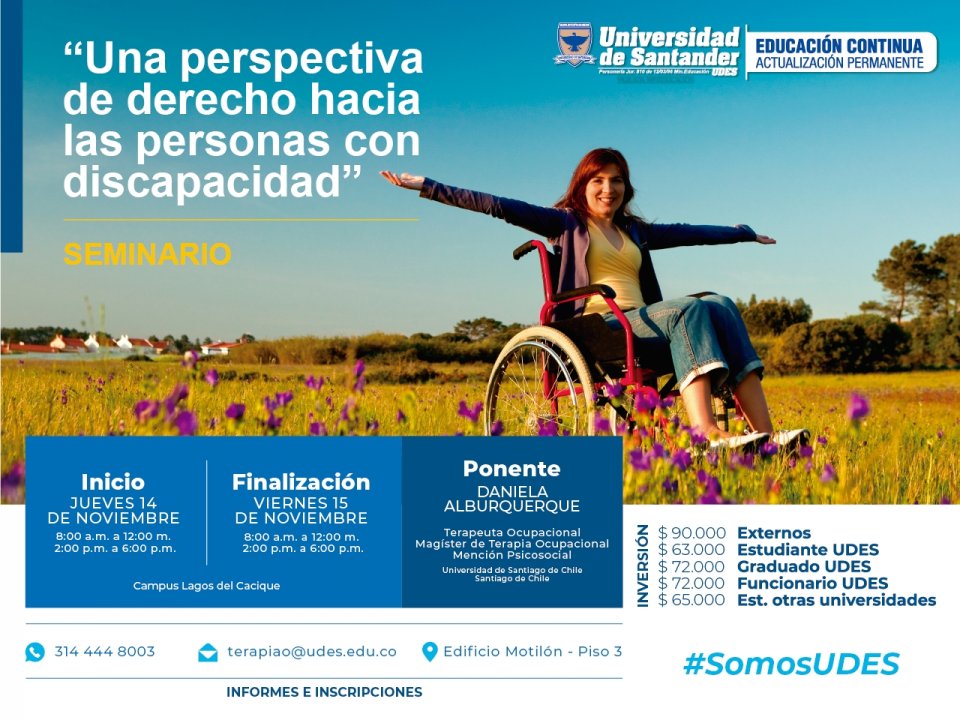 Seminario &#039;Una perspectiva de derecho hacia las personas con discapacidad&#039;