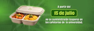 UDES dejar&aacute; de suministrar recipientes de icopor en sus cafeter&iacute;as