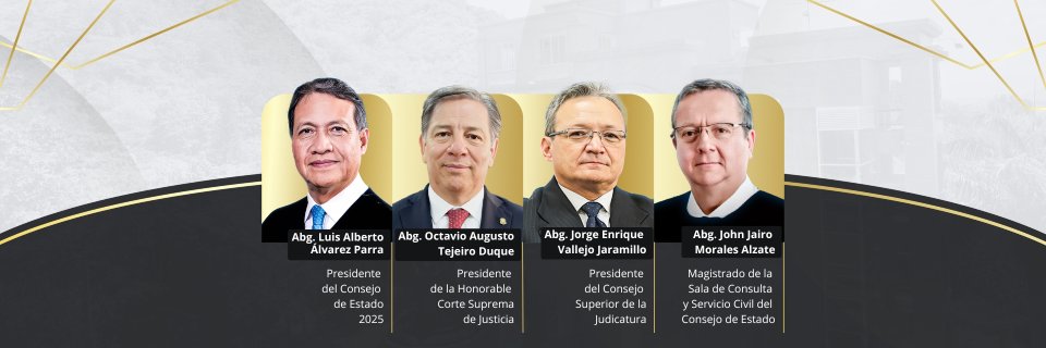 Presidentes de las altas cortes se reúnen en la UDES para hablar de constitucionalidad