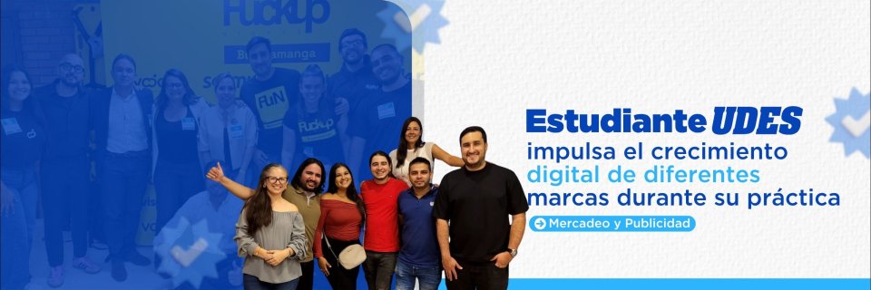 Estudiante de la UDES aplica estrategias de marketing digital y optimiza el rendimiento m&eacute;trico de marcas regionales durante su pr&aacute;ctica en la agencia Voodoo.