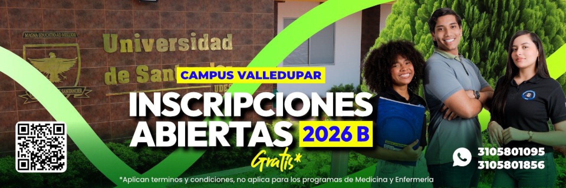 ¡Tu futuro comienza hoy! La UDES abre inscripciones 2026 B con beneficios únicos y financiación sin intereses