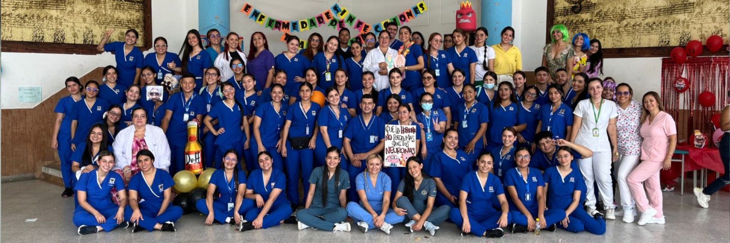 Estudiantes de Enfermería UDES celebraron el Día del Niño con actividades lúdicas y preventivas en la Institución Educativa Café Madrid