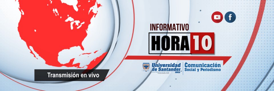 Edición de lanzamiento del informativo universitario 'Hora 10'