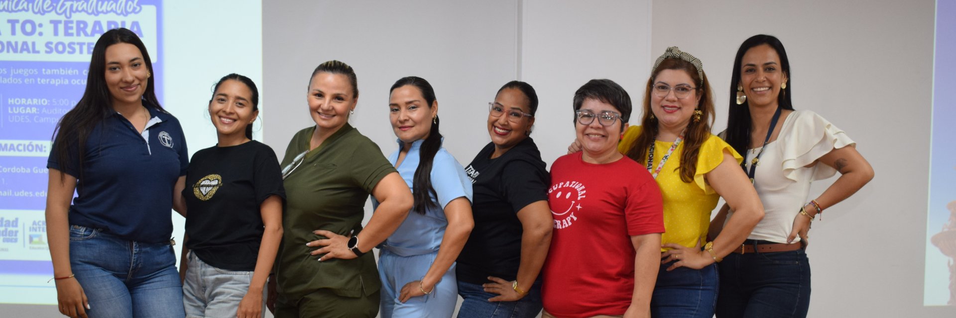 El Programa de Terapia Ocupacional de la UDES Cúcuta desarrolló la Jornada única de graduados