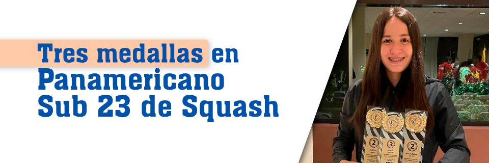Estudiante UDES se destaca como una promesa del squash en Colombia