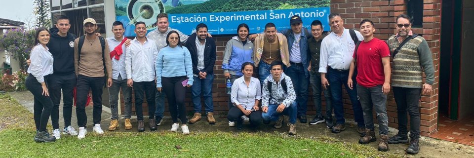 Estudiantes de Ingeniería Ambiental UDES visitaron la Estación Experimental San Antonio de CENICAFÉ