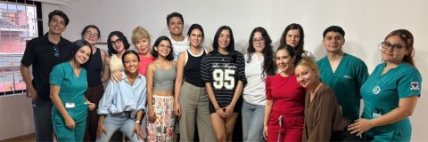Fonoaudiología UDES lleva el cuidado de la voz a estudiantes y artistas de la Escuela de Teatro Ágora