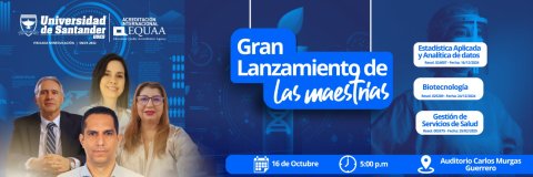 La UDES Valledupar lanza tres nuevas maestrías y responde a desafíos de la ciencia y la gestión moderna