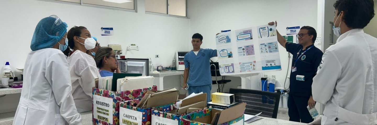 UDES Cúcuta evaluó a empleados del Hospital Juan Luis Londoño sobre el cáncer gástrico y sus factores de riesgo