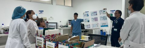 UDES Cúcuta evaluó a empleados del Hospital Juan Luis Londoño sobre el cáncer gástrico y sus factores de riesgo