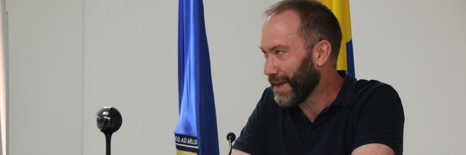 Dr. John Fitton, proveniente de Reino Unido, dictó en la UDES conferencia sobre el rol del Médico Familiar