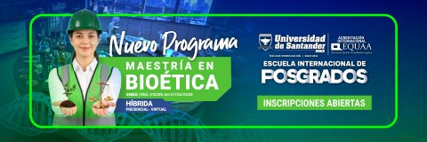 La Universidad de Santander lanza la Maestría en Bioética para liderar el debate sobre ciencia, salud y medio ambiente