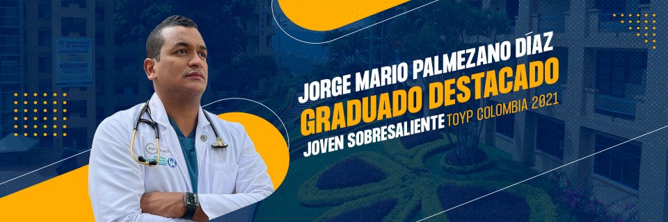 Graduado de medicina UDES fue galardonado como uno de los diez jóvenes sobresalientes del país