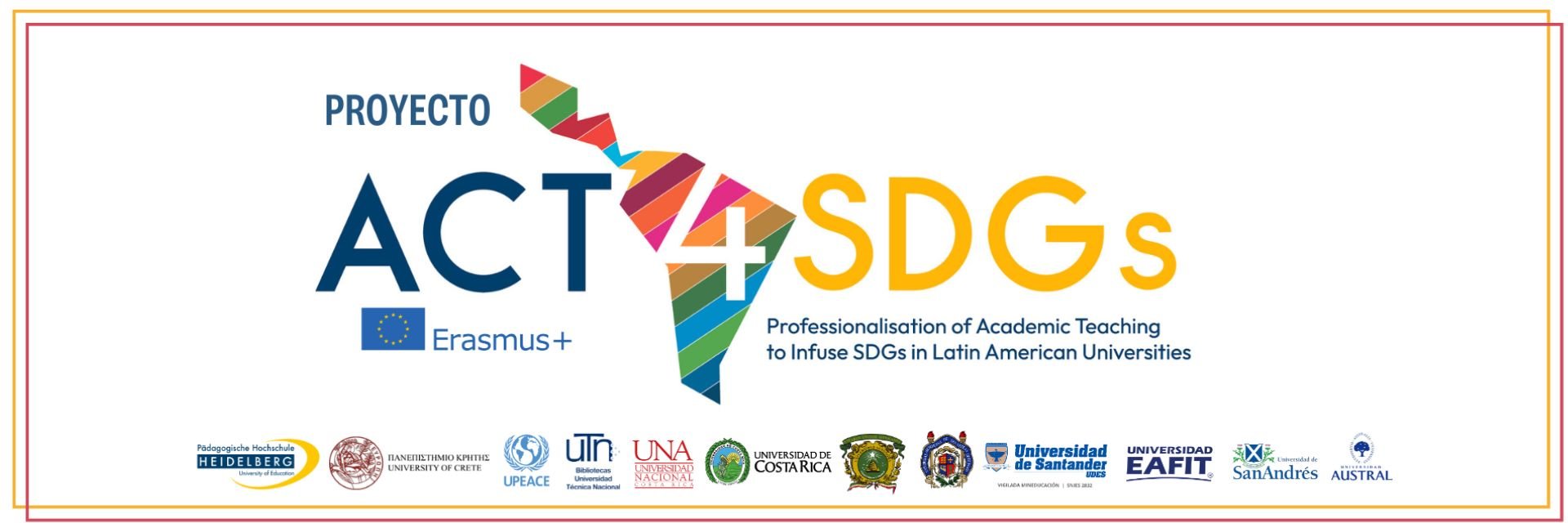 UDES se suma al proyecto ACT4SDGS para incorporar los Objetivos de Desarrollo Sostenible en universidades latinoamericanas
