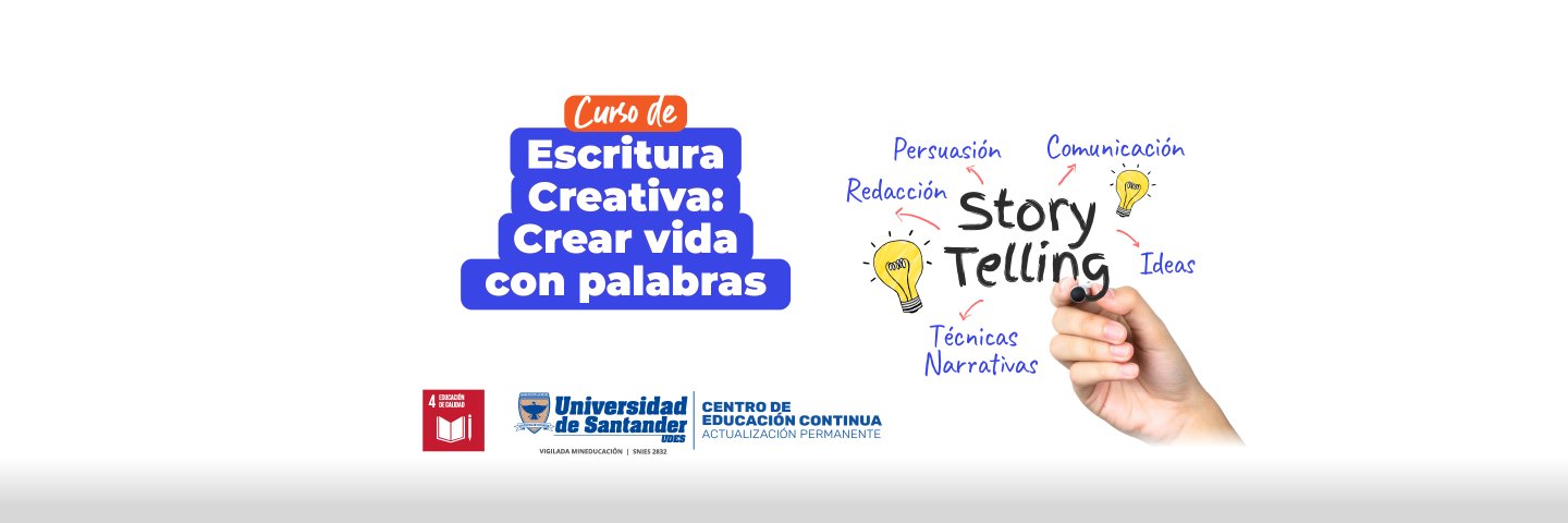 Domina el arte de la palabra, la UDES Valledupar abre curso de Escritura Creativa