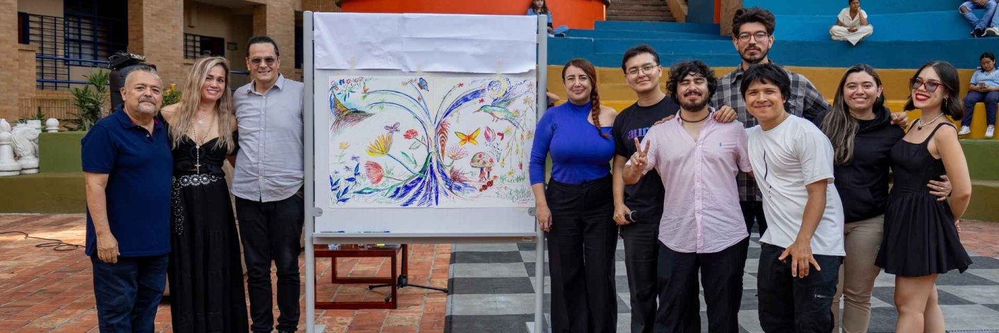 Arte bajo la ‘Sombra del Caracolí’: slam poético del ‘Colectivo Aurora’ llegó a la UDES