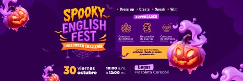 ¡Disfraces, creatividad e inglés para celebrar Halloween! Así será el Spooky English Fest 2026 en la UDES
